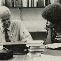  | Photo Herbert Marcuse and Angela Davis 1968 | MR Online