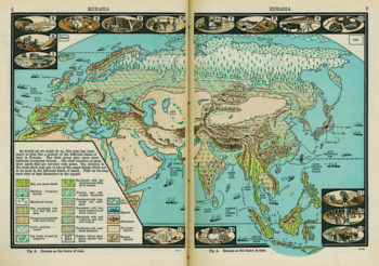 A 1936 map of Eurasia Flickr
