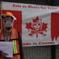  | Image created for anti mining protest in front of Canadian embassy | MR Online